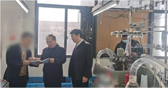 品控嚴(yán)格，訂單攀升！河北某地方政府赴高端紡織制造擴(kuò)建投資選址項(xiàng)目方實(shí)地走訪調(diào)研