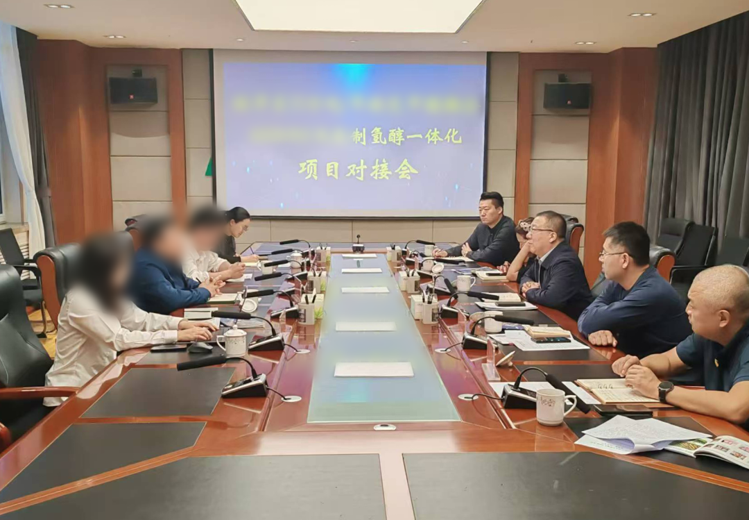 投資額超50億！新能源制氫醇一體化投資選址項目方實地考察內(nèi)蒙古某地方政府